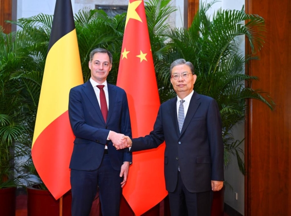 Председатель ПК ВСНП встретился с премьер-министром Бельгии
Председатель ПК ВСНП встретился с премьер-министром Бельгии