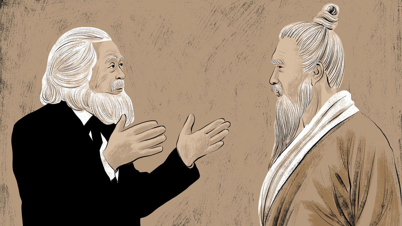 Karl Marx meets Confucius