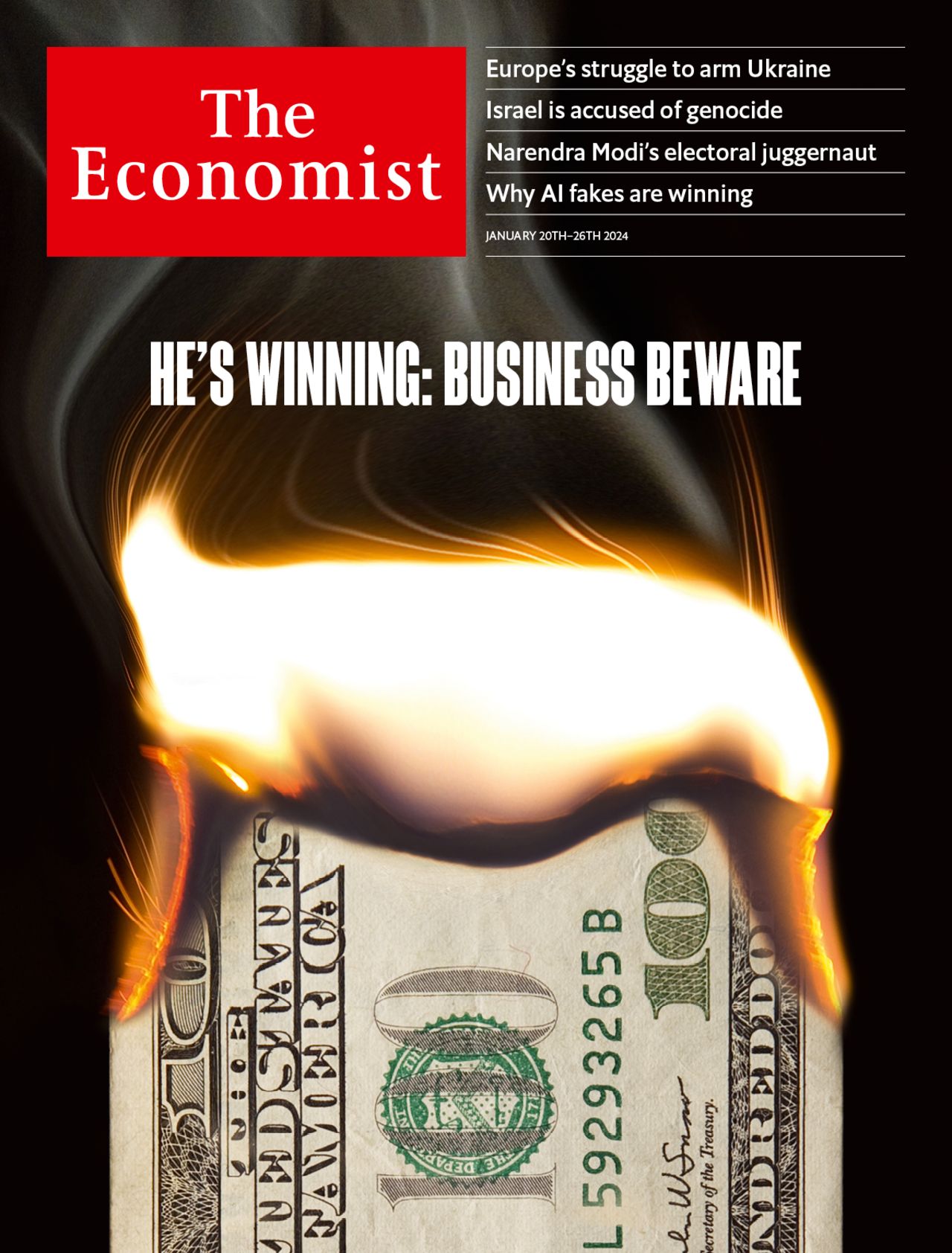 He’s winning: Business beware