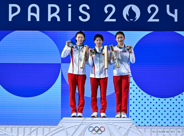 /ОИ-2024/ Китаянка Цюань Хунчань стала олимпийской чемпионкой по прыжкам в воду с 10-метровой вышки
                                 
                                    /ОИ-2024/ Китаянка Цюань Хунчань стала олимпийской чемпионкой по прыжкам в воду с 10-метровой вышки