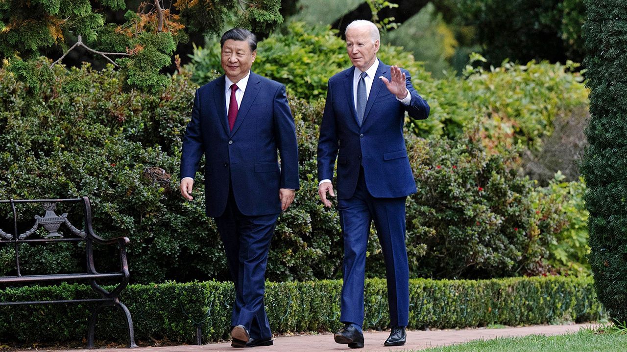 President Joe Biden and President Xi Jinping meet in California.
