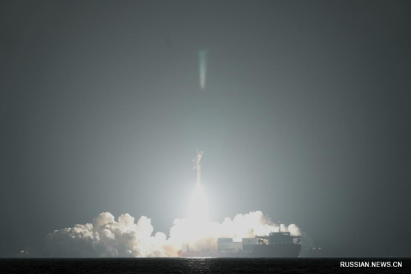 Китай запустил экспериментальный спутник при помощи ракеты-носителя "Цзелун-3"
Китай запустил экспериментальный спутник при помощи ракеты-носителя "Цзелун-3"