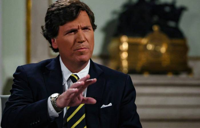 Американский журналист Карлсон в Москве взял интервью у Лаврова Американский журналист Карлсон в Москве взял интервью у Лаврова