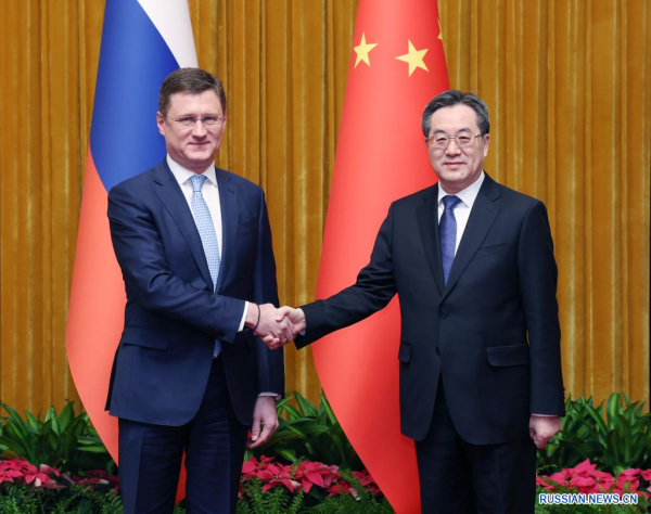 Китай выразил стремление укреплять высококачественное энергетическое сотрудничество с Россией
Китай выразил стремление укреплять высококачественное энергетическое сотрудничество с Россией