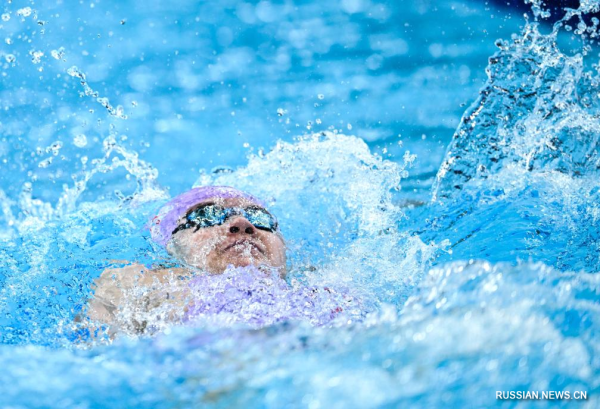 /Чэндуская Универсиада/ Китайская спортсменка завоевала золото в финале по плаванию на спине на дистанции 200 м в рамках Универсиады в Чэнду
/Чэндуская Универсиада/ Китайская спортсменка завоевала золото в финале по плаванию на спине на дистанции 200 м в рамках Универсиады в Чэнду