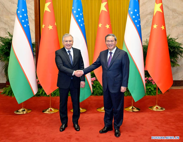 
                                    Премьер Госсовета КНР встретился с президентом Узбекистана
                                