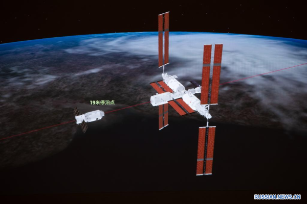 
                                    Китайский грузовой космический корабль "Тяньчжоу-8" успешно состыковался с орбитальной станцией "Тяньгун"
                                