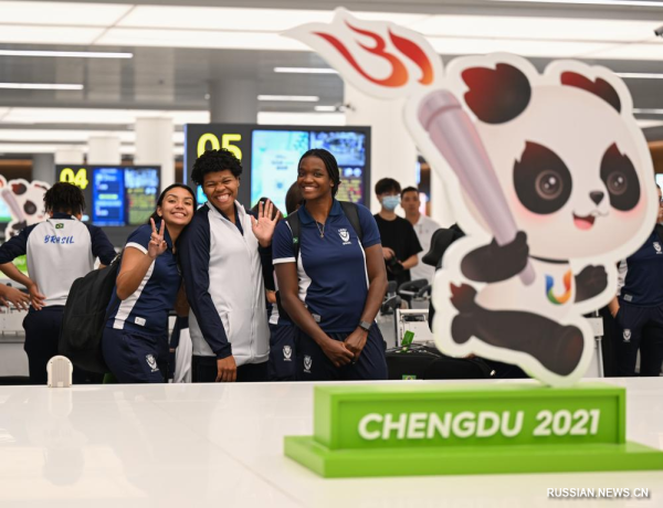 В преддверии 31-й Всемирной летней Универсиады FISU в г. Чэнду прибыла первая партия спортсменов
В преддверии 31-й Всемирной летней Универсиады FISU в г. Чэнду прибыла первая партия спортсменов