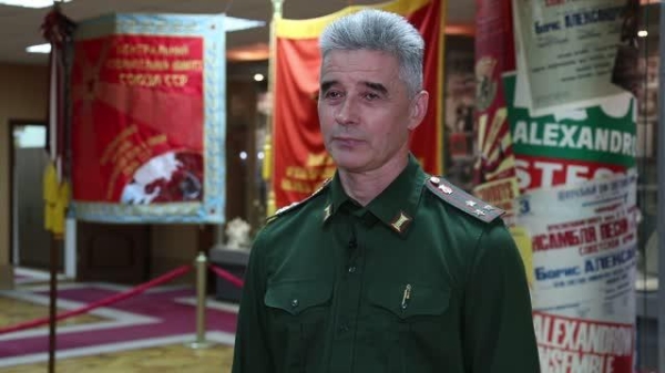 ТАСС показал кадры с репетиции Ансамбля Александрова перед отправлением в Китай