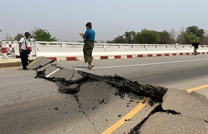 Мьянма запросила иностранную помощь после землетрясения