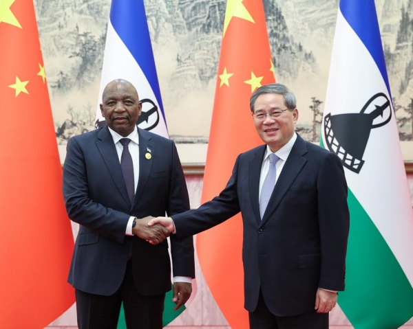 Премьер Госсовета КНР встретился с премьер-министром Лесото
                                 
                                    Премьер Госсовета КНР встретился с премьер-министром Лесото