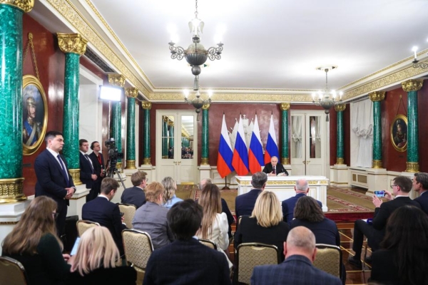 От мэра до мира. Как развивались события в графике Путина на неделе